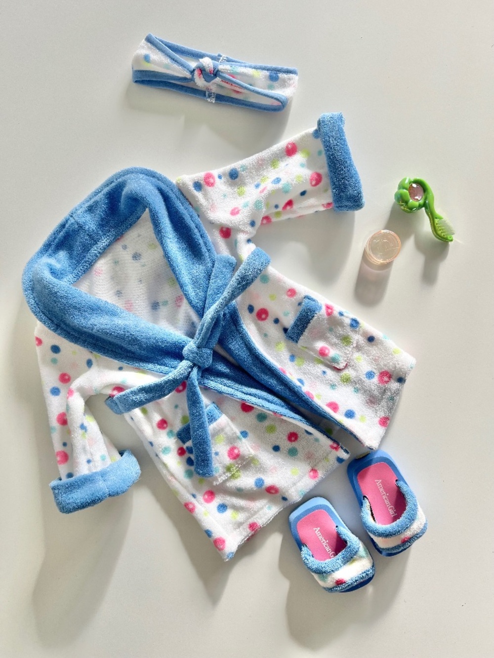 VINTAGE - American Girl of Today Doll Bubble Robe Set - 2001
